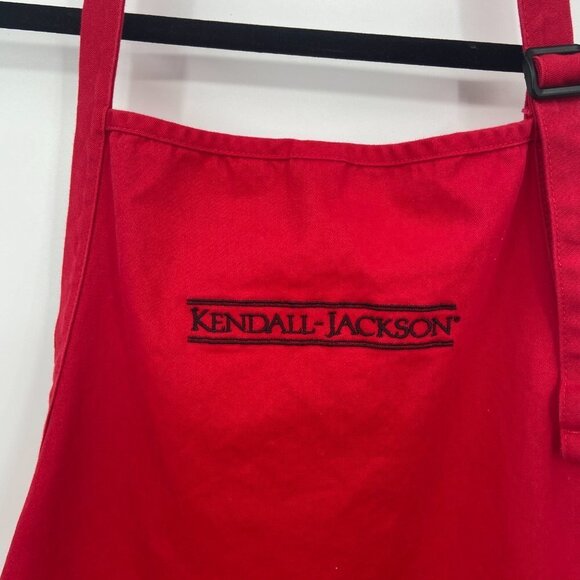 KENDALL JACKSON Port Authority Winery Red Cooking Apron Adjustable Neck One Size - Picture 3 of 6